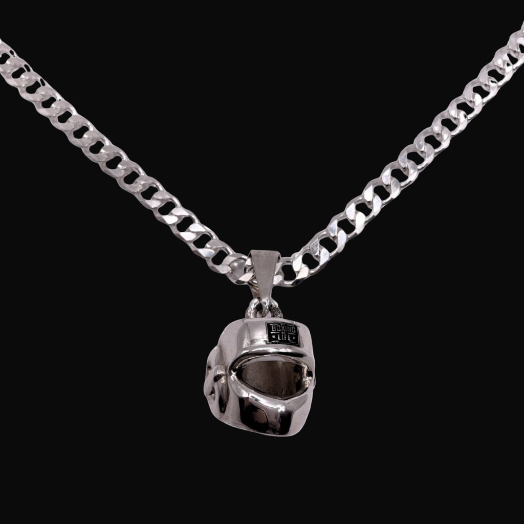 Careta Plata (Dije y Cadena)