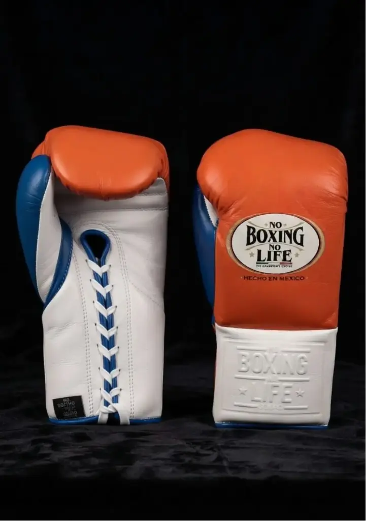 Boxing Gloves Tangerine & Royal Blue