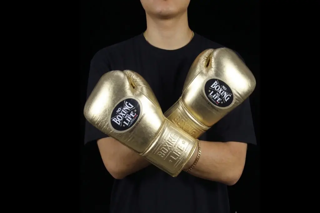 Boxing Gloves Gold 