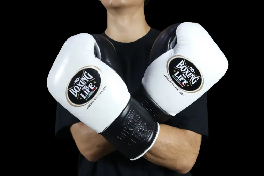 Boxing Gloves White & Black