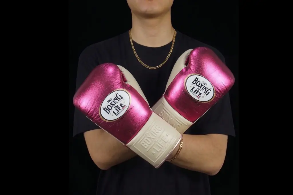 Boxing Gloves Pink Champagne