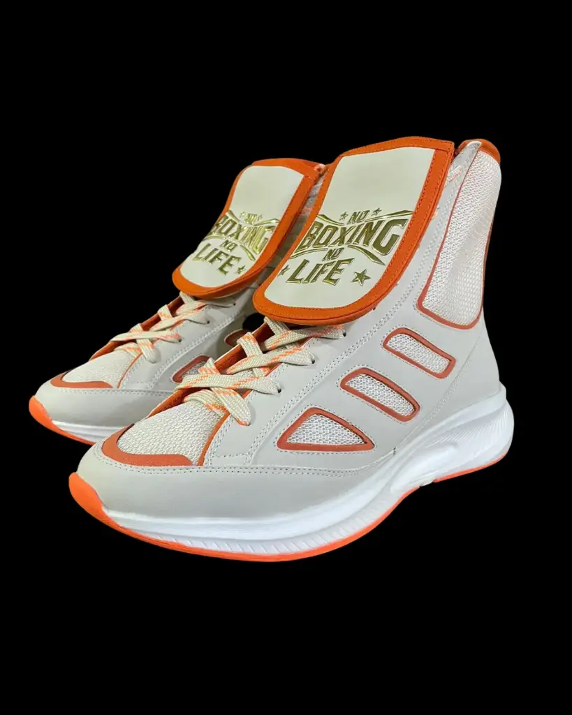 Boxing Shoes - FORCE Ivory Orange