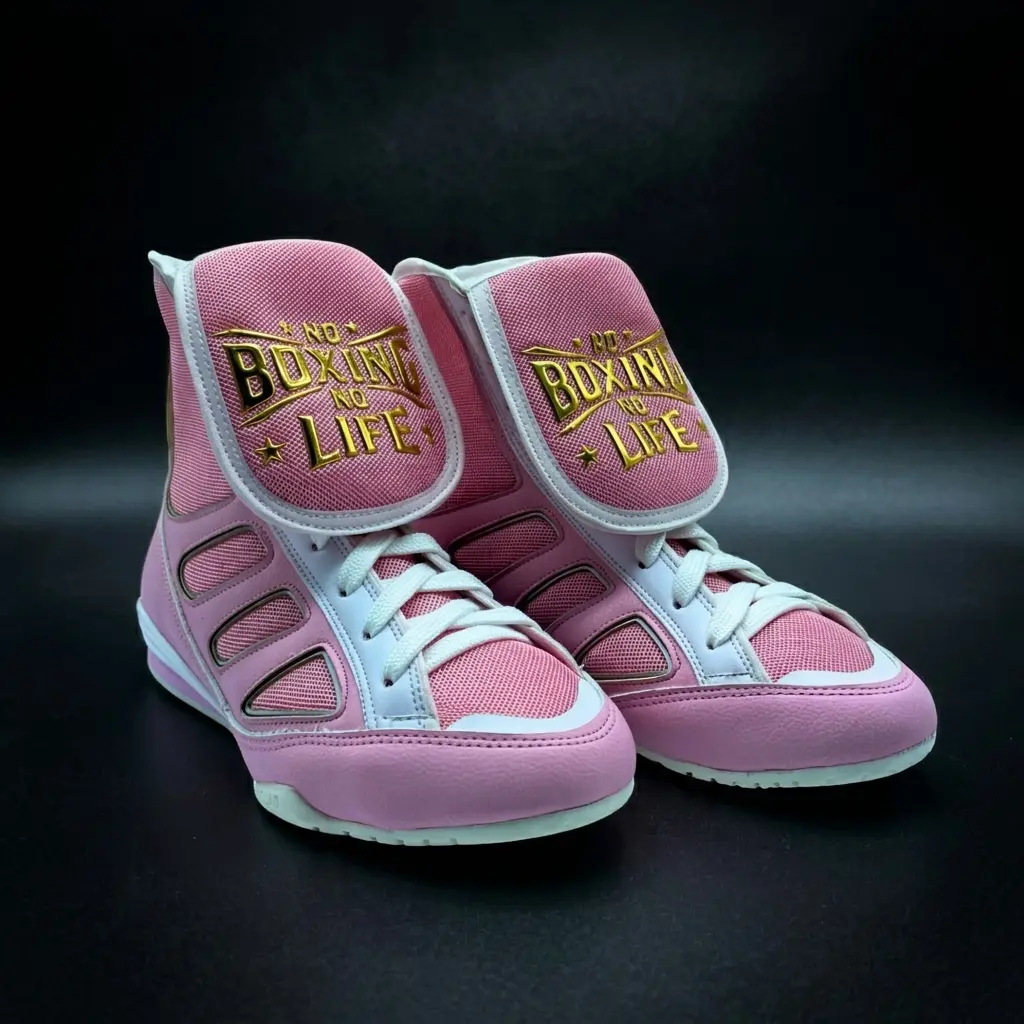 Boxing Shoes - Purple Ivory