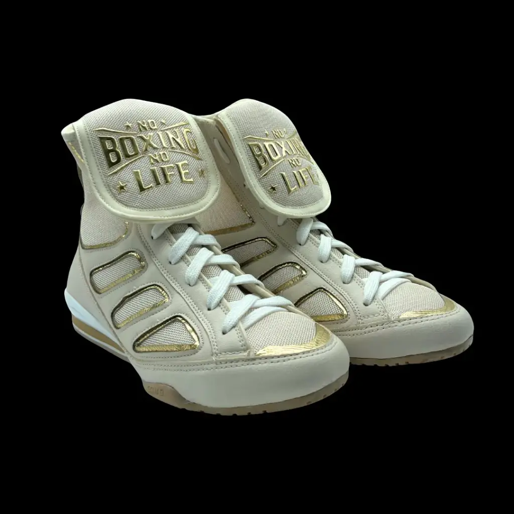 NBNL Women’s Boxing Shoes – Ivory & Gold