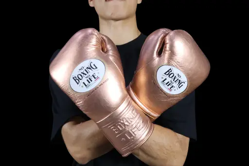 Boxing Gloves Rose Bronze