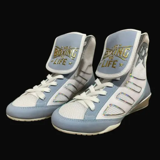 Canelo- Boxing Shoes - Celeste 